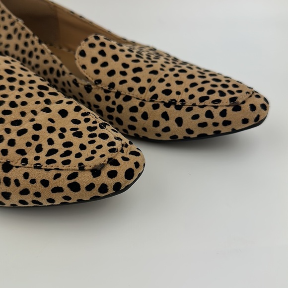 Qupid Leopard Cut-out Pointed Flat size 7 - Picture 2 of 7